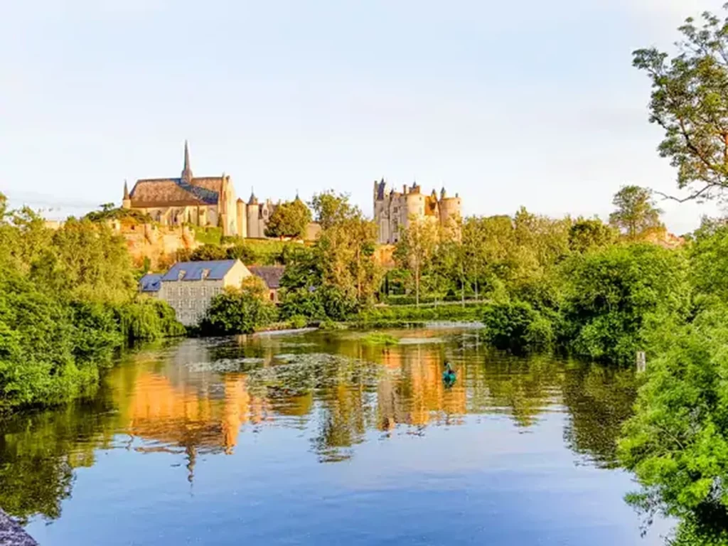 paysage riviere camping Saumur